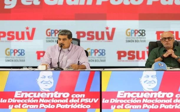 Em reunião com líderes do PSUV, Maduro diz que está empenhadocomo ganhar apostas esportivasconstruir “uma força política socialista”