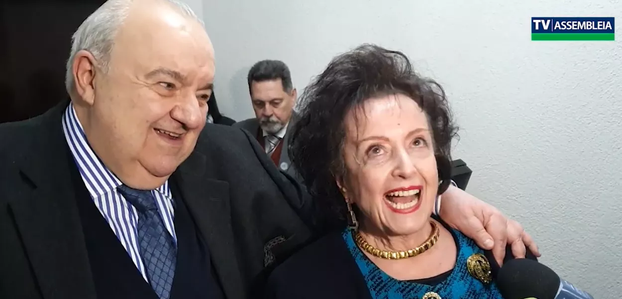 Rafael Greca e Margarita Sansone