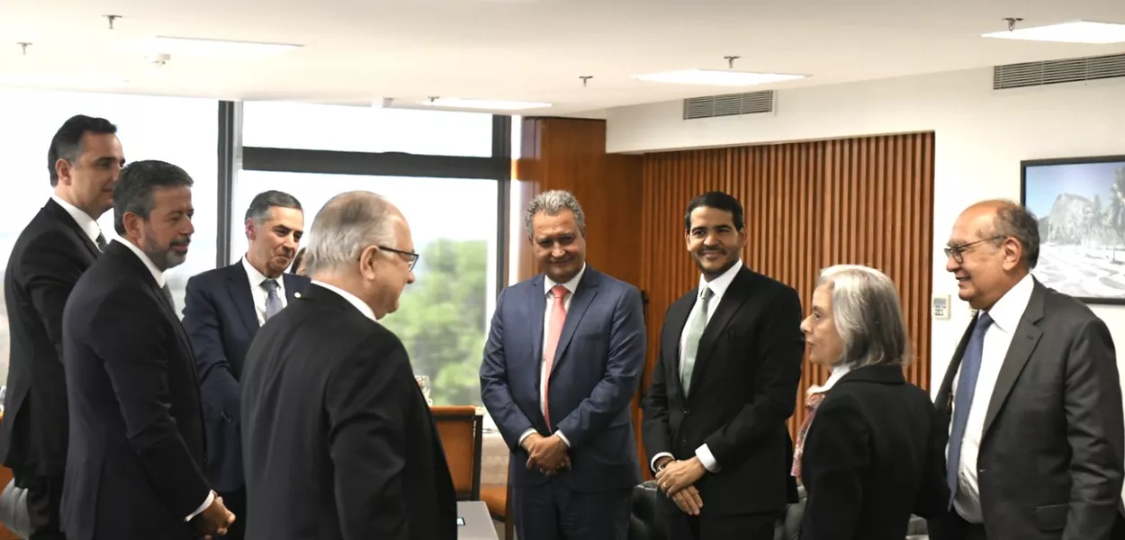 20/08/2024 | Reunião de representantes dos Três Poderes no Supremo Tribunal Federal