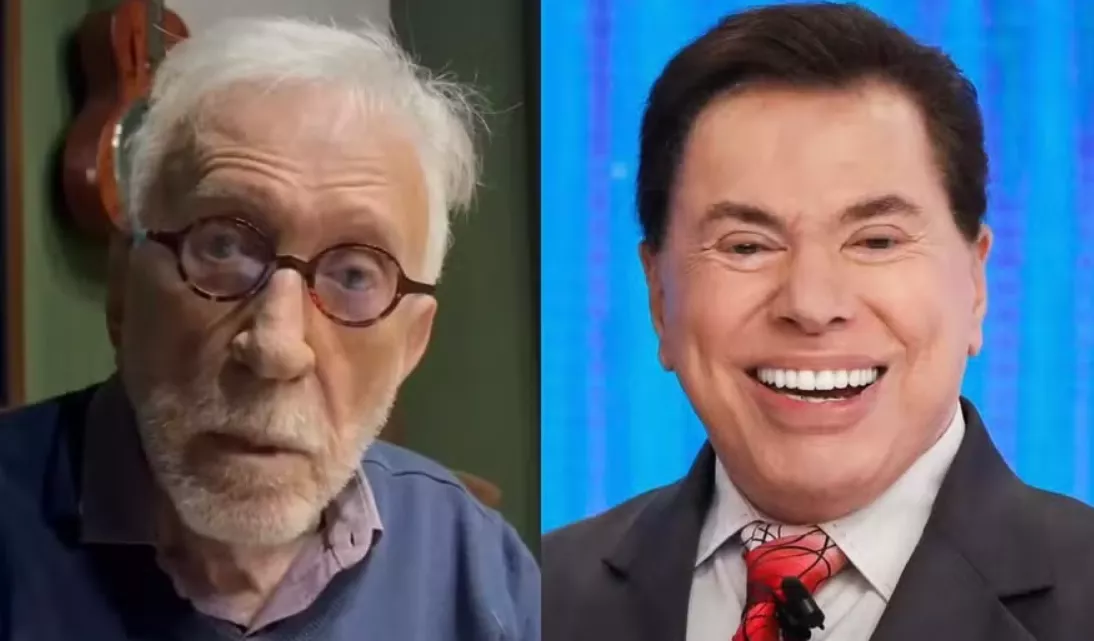 Moacyr Franco e Silvio Santos 