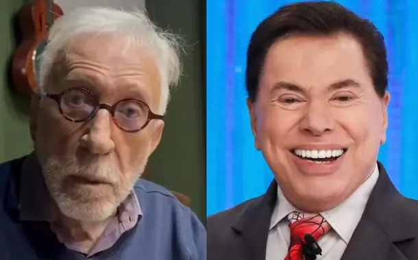 Moacyr Franco e Silvio Santos 