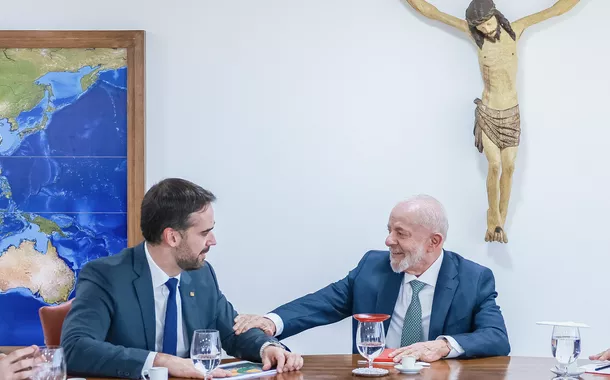 21.08.2024 - Governador do Rio Grande do Sul, Eduardo Leite e o presidente Luiz Inácio Lula da Silva, durante reunião no Palácio do Planalto,senhas de pokerBrasília - DF.