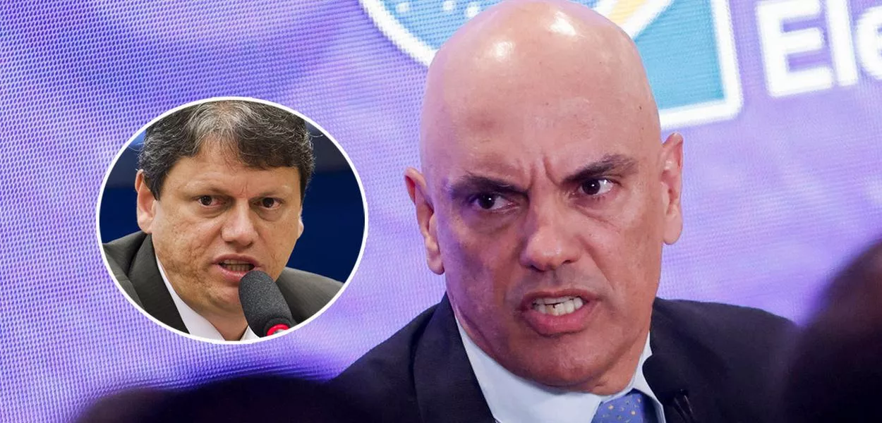 Após chamar Moraes de tirano, Tarcísio recua e busca conter desgaste político sem romper canais com o STF