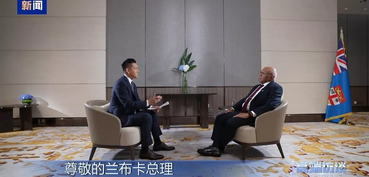 Primeiro-ministro de Fiji concede entrevista exclusiva ao CMG