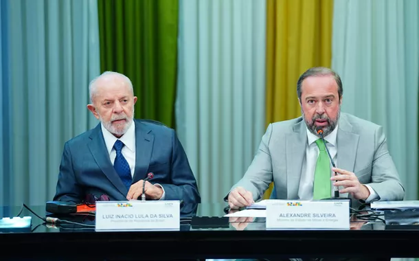 Lula e Alexandre Silveira em reunião do Conselho Nacional de Política Energética, 26 de agosto de 2024, Brasília-DF