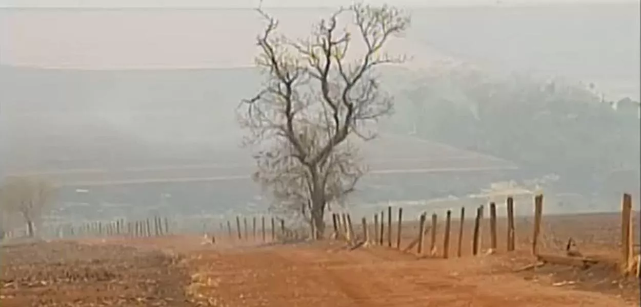 Incêndio em Minas Gerais