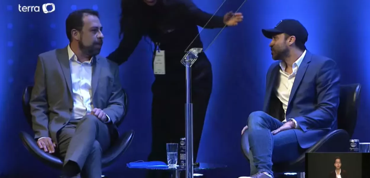 Guilherme Boulos e Pablo Marçal