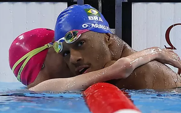 Nadador Gabriel Araújo conquista 1º ouro do Brasil na Paralimpíada