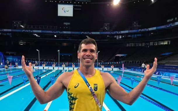 Phelipe Rodrigues conquista prata para o Brasil nos 50 metros livre