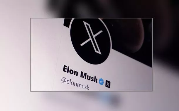 Marca da rede social X, do bilionário Elon Musk