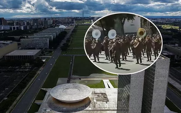 Treinamento para o desfile do 7cassino rouletteSetembro ocorre na Esplanada dos Ministérios