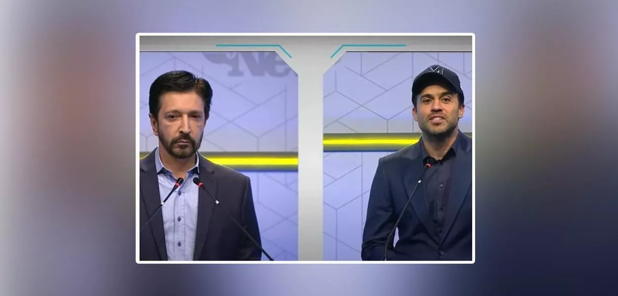 Ricardo Nunes (à esq.) e Pablo Marçal
