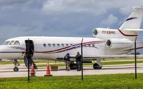 Avião presidencial da Venezuela confiscado pelos EUA 