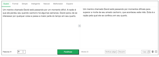 Como a ferramenta de paráfrase de IA ajuda a melhorar a experiência de escrita acadêmica?