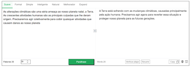 Como a ferramenta de paráfrase de IA ajuda a melhorar a experiência de escrita acadêmica?