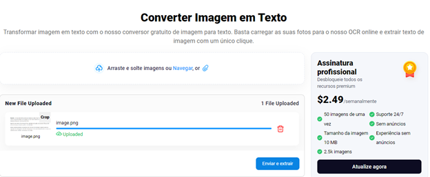 Como converter imagens rapidamente em texto editável?