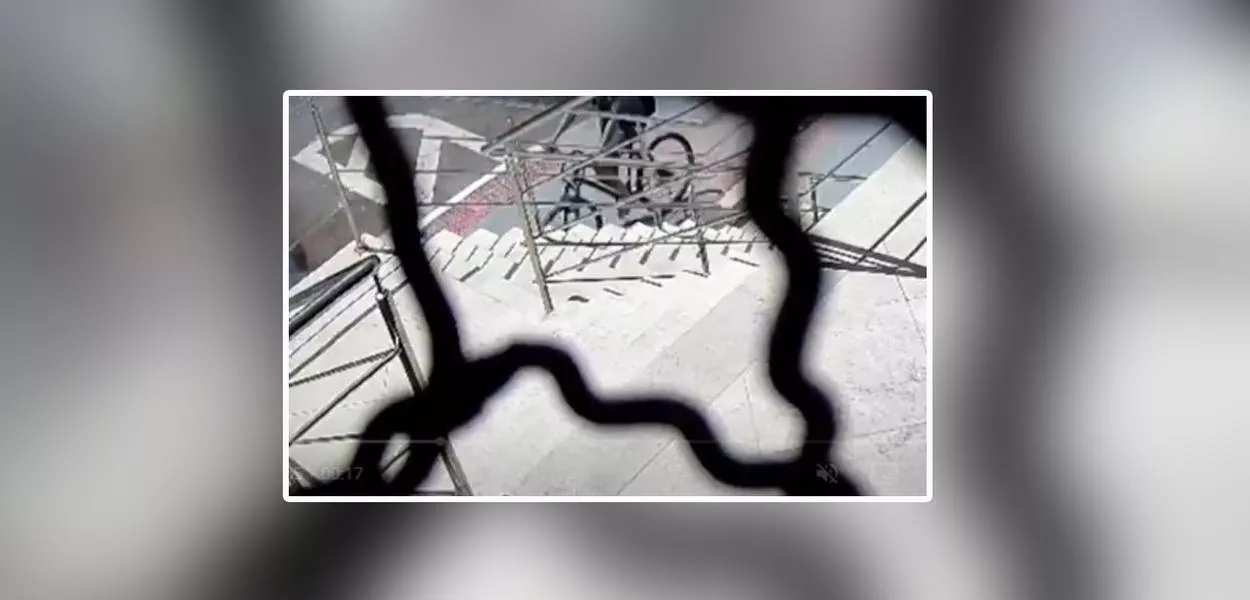 Homem de bicicleta no Espírito Santo