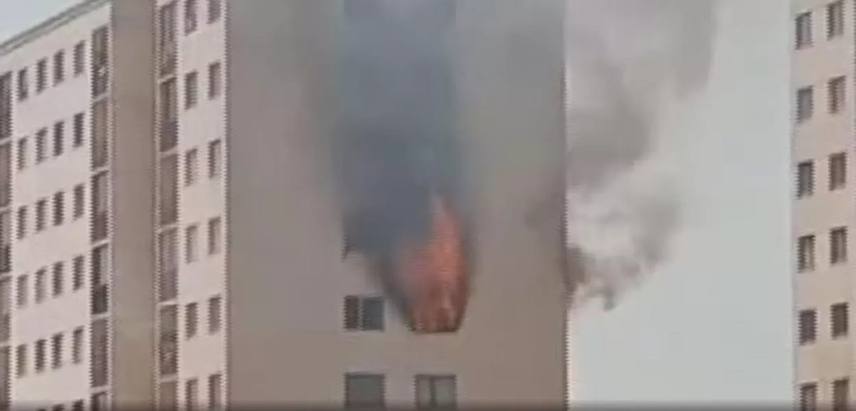 Incêndio em Valparaíso (GO)