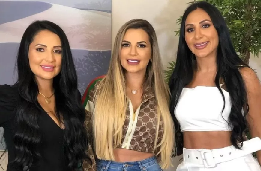 Solange, Deolane e Daniele Bezerra