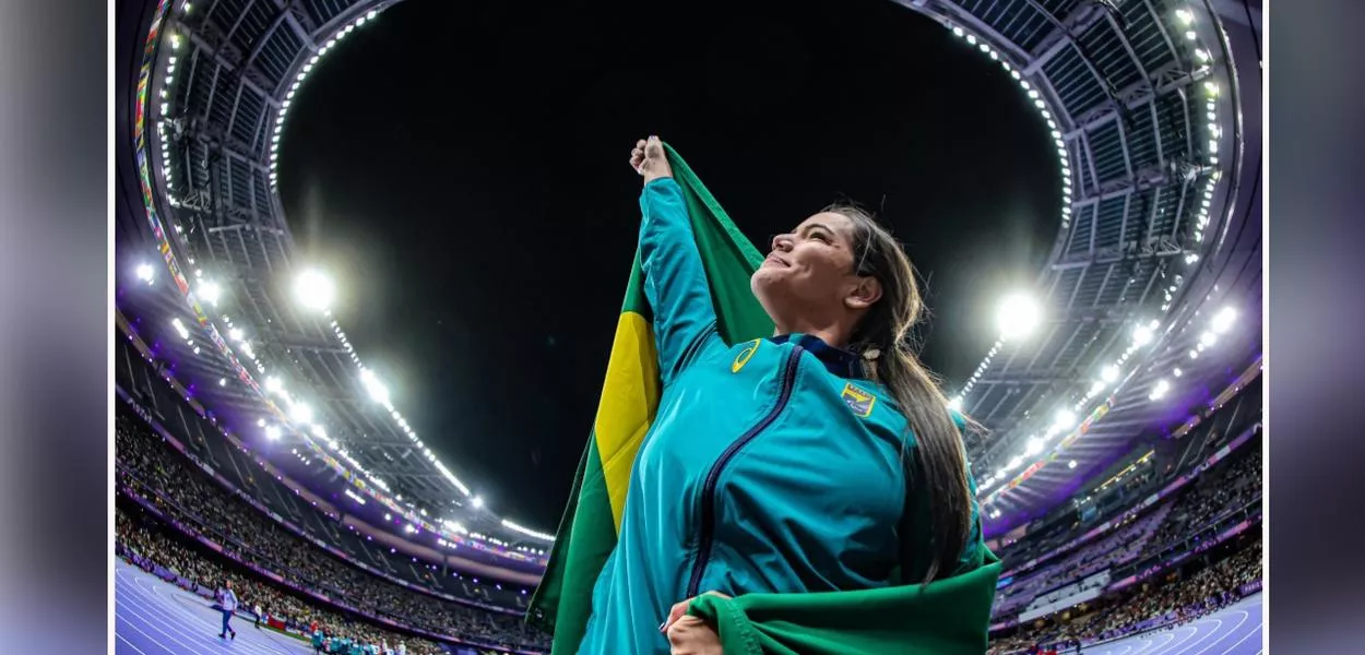 Atleta nos Jogos Olímpicos de Paris