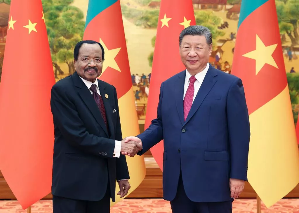 (FOCAC) Presidentes chinês e camaronês anunciam a elevação dos laços bilaterais