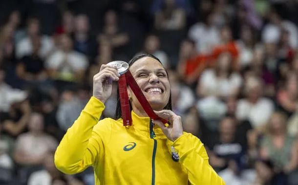 04.09.24 -  MARIA CAROLINA SANTIAGO - Jogos Paralímpicos Paris 2024 - Prova de Natação na Arena La Defense, em Paris 