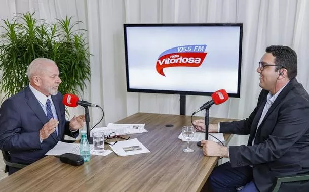 Lula em entrevista à rádio de Uberlândia