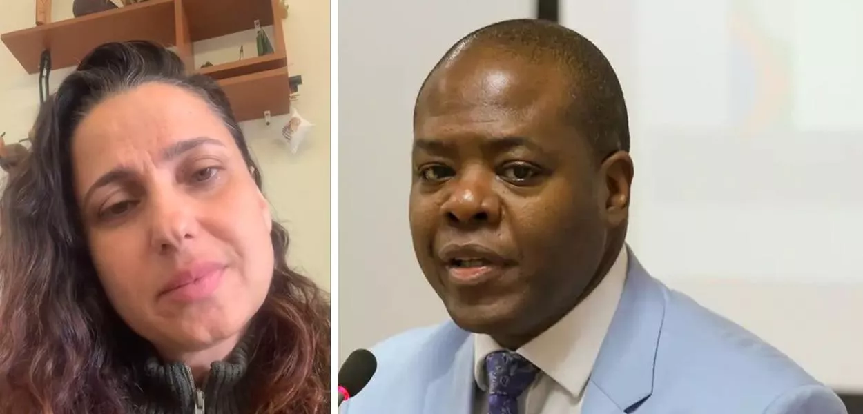 Isabel Rodrigues e Silvio de Almeida