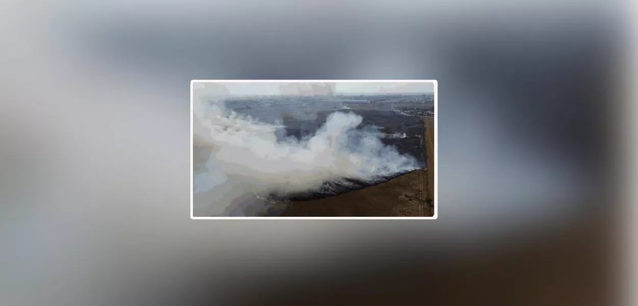 Incêndio em Uberlândia (MG)