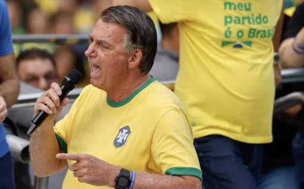 Jair Bolsonaro em ato na Avenida Paulista, São Paulo-SP, 7 de setembro de 2024