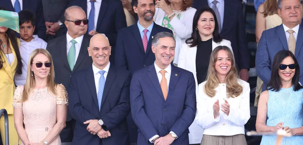 Viviane Barci de Moraes, Alexandre de Moraes, Luís Roberto Barroso, Rita Dias Nolasco e Lu Alckmin