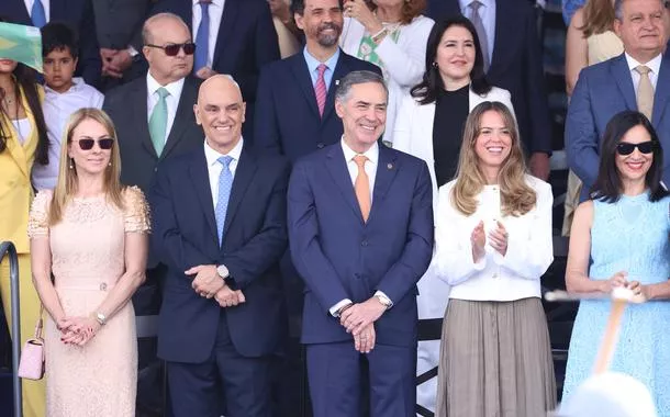 Viviane Barci de Moraes, Alexandre de Moraes, Luís Roberto Barroso, Rita Dias Nolasco e Lu Alckmin