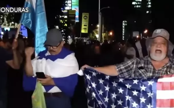 Protestos em Honduras