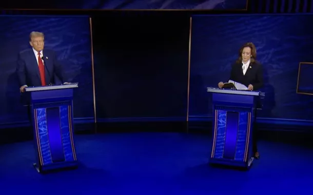 Kamala Harris é vista como vencedora do debate presidencial por 63% dos eleitores, aponta pesquisa