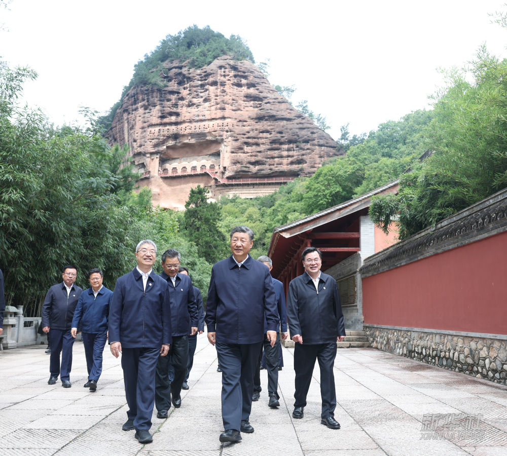 Xi Jinping realiza visita de inspeção a Shaanxi e Gansu