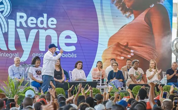 12.09.2024 - Cerimônia de lançamento da Rede Alyne de Cuidado Integral a Gestantes e Bebês, em Belford Roxo (RJ)