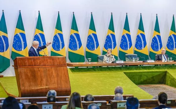 16.09.2024 - Presidente Luiz Inácio Lula da Silva durante cerimônia de Formatura do Instituto Rio Branco, no Palácio do Itamaraty, em Brasília - DF.