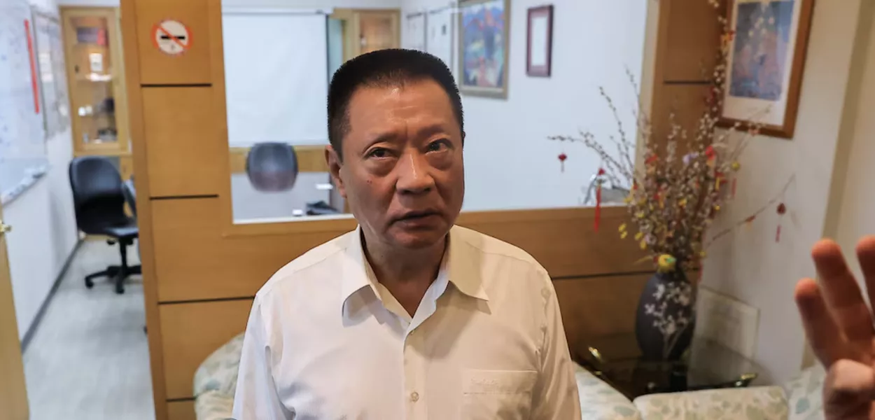 Fundador e presidente da Gold Apollo, Hsu Ching-kuang