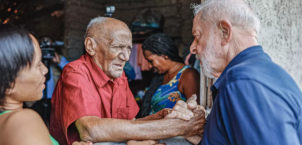 19.09.2024 - Presidente Luiz Inácio Lula da Silva durante visita à comunidade quilombola de Mamuna. Alcântara - MA.