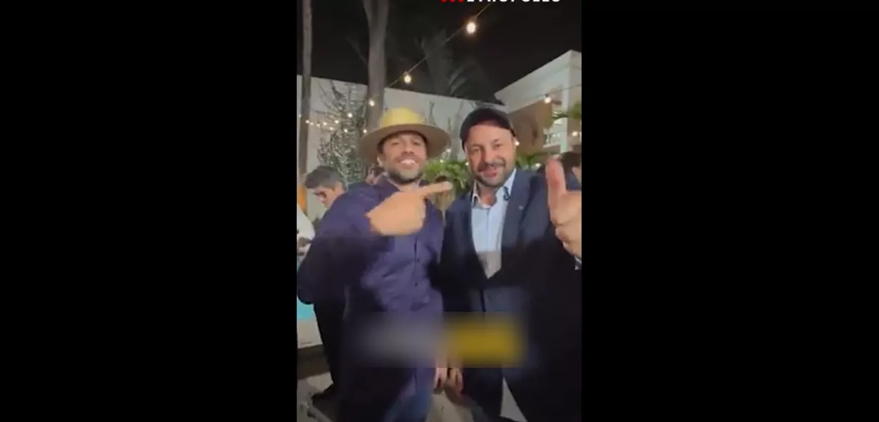 Pablo Marçal e Geraldo Mendes