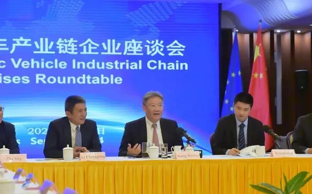 China realiza reuniãomelhor site de apostas da copamesa redonda sobre veículos elétricos na Europa