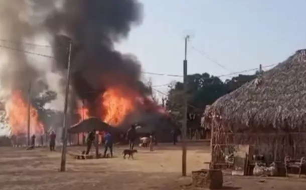 Fogo devasta Terras Indígenas em Mato Grosso e caciques pedem socorro