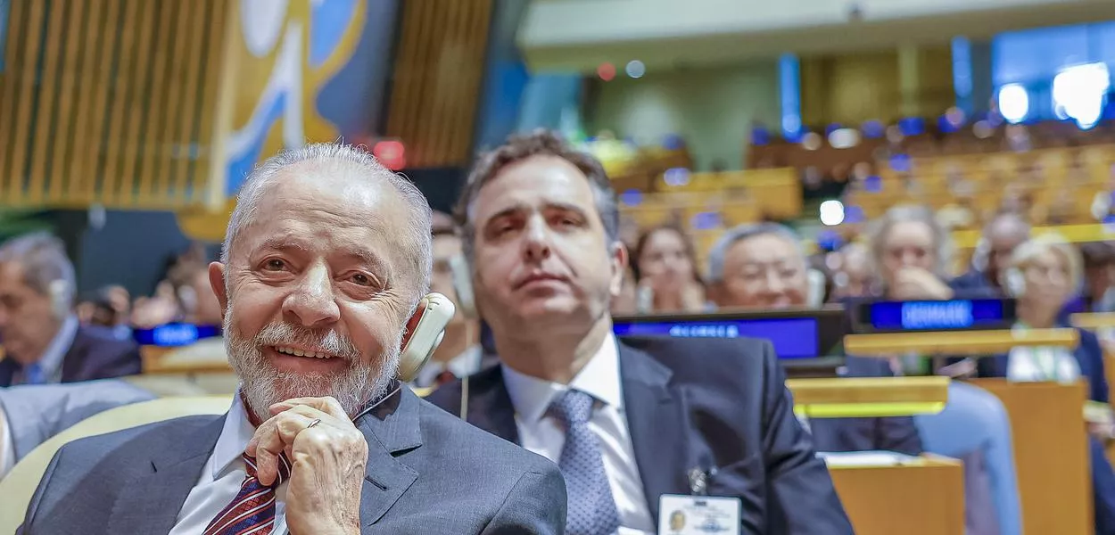Lula e Rodrigo Pacheco na Cúpula do Futuro