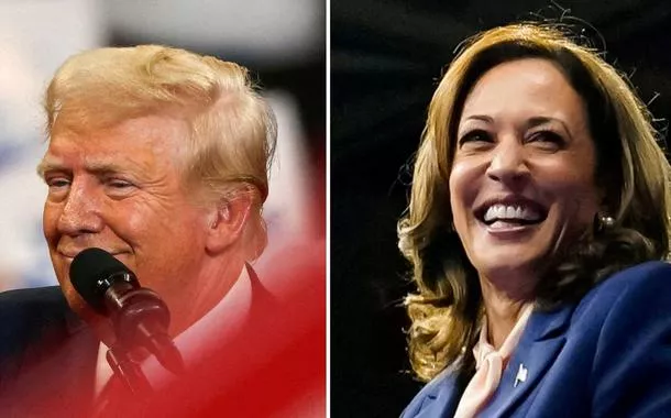 New York Times: a oito dias da eleição nos EUA, vantagem de Kamala sobre Trump é de menos de 1 ponto