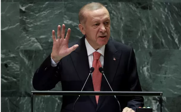 Recep Tayyip Erdogan na ONU em Nova York