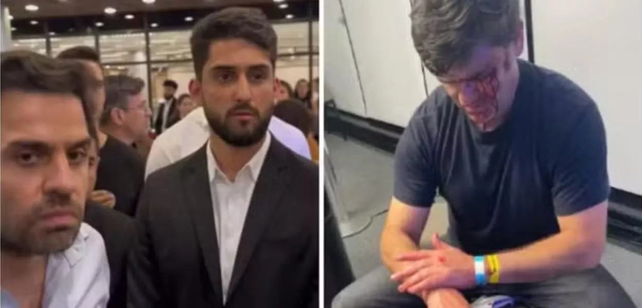 Pablo Marçal, Nahuel Medina e Duda Lima