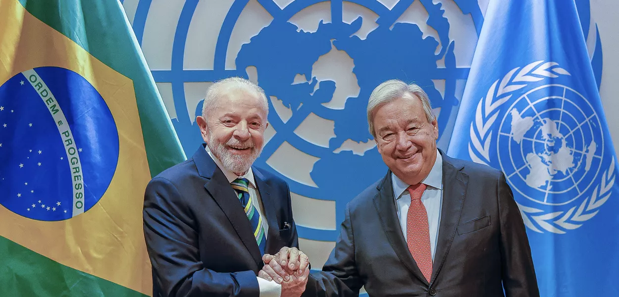 Lula e Guterres