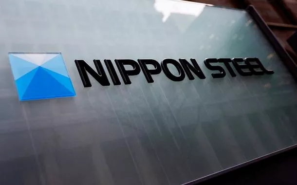 Logo da Nippon Steel na sede da companhia em Tóquio
01/04/2024