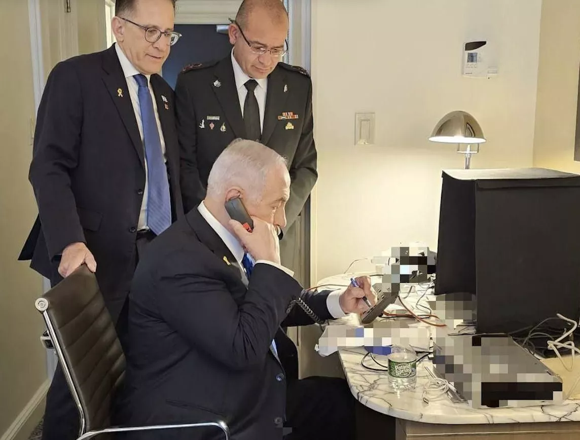 Benjamin Netanyahu em Nova York
