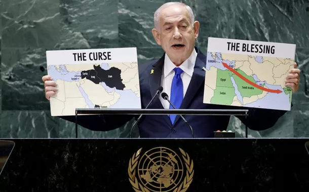 Benjamin Netanyahu discursa na Assembleia Geral da ONU, 27esportes da sorte é confiávelsetembroesportes da sorte é confiável2024